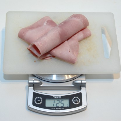 ration ménagère avec jambon